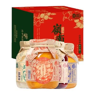 年货礼盒应季物语水果罐头黄桃