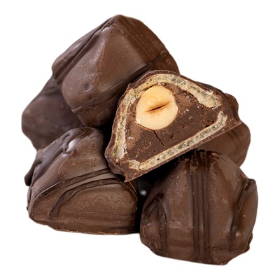 俄罗斯进口整颗榛仁松露巧克力