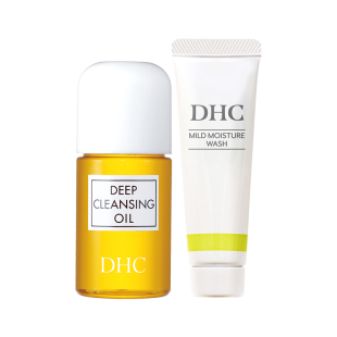 【U先试用】DHC橄榄卸妆油30ml橄榄氨基酸型保湿洁面乳10g