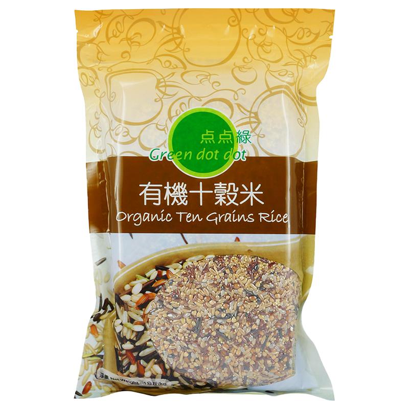 香港点点绿有机十谷米野米藜麦珍珠米糙米黑米燕麦米粗粮五谷杂粮