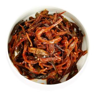 三口一品酱茄子鱿鱼干辣椒咸菜延边朝鲜族酱菜辣椒咸菜东北酱茄子