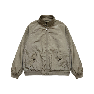 LUNA“马拉拉王位”立领复古经典工装夹克外套