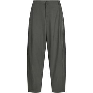 [弯刀裤/含汉麻]速写男装春夏新款男士裤子棉麻休闲裤宽松优雅