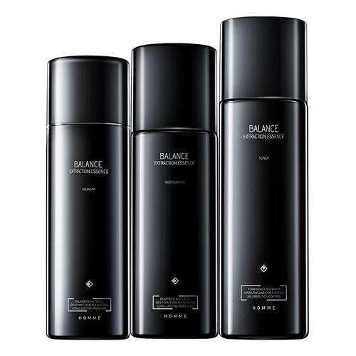 和风雨男士专用护肤品套装男士洗面奶控油男士水乳平衡祛痘三件套