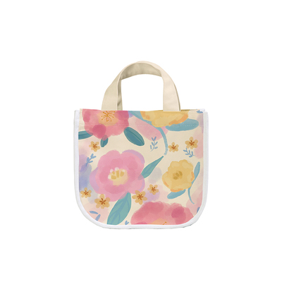 尼睿插画师联名清新文艺便当包