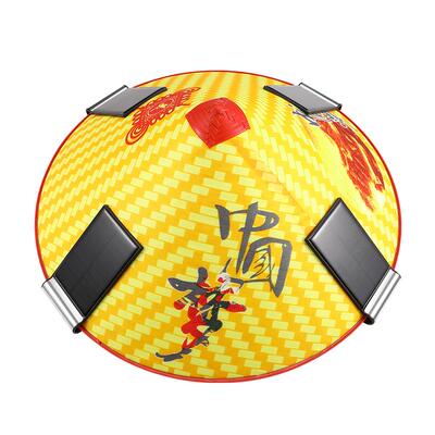 HT太阳能风扇斗笠帽采茶钓鱼农活