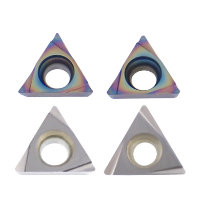 镗刀片三角单面陶瓷/七彩精镗孔