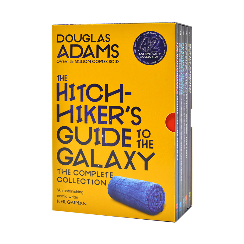 预售银河系搭车客指南全集套装英文原版 The Complete Hitchhiker's Guide to the Galaxy Boxset道格拉斯·亚当斯科幻小说