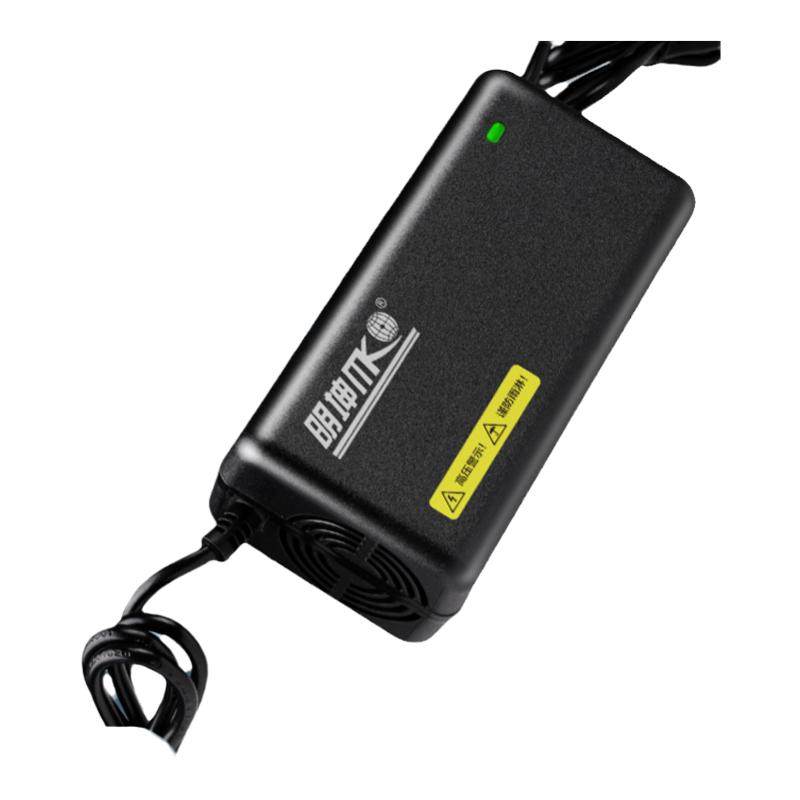电动车充电器明坤防雨60V20Ah72V3A32ah铅酸电瓶三轮车充满自动停