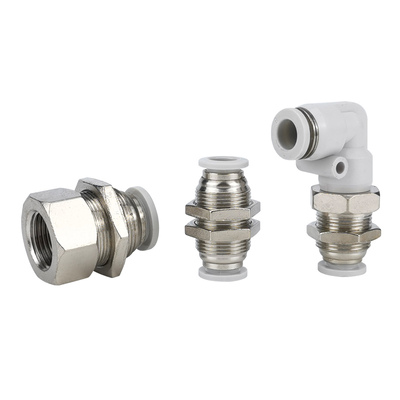 隔板气管PMF8-02快速接头PLM弯头