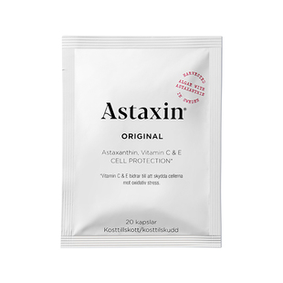 【百亿补贴】Astaxin瑞典天然虾青素软胶囊口服雨生红球藻20粒/袋