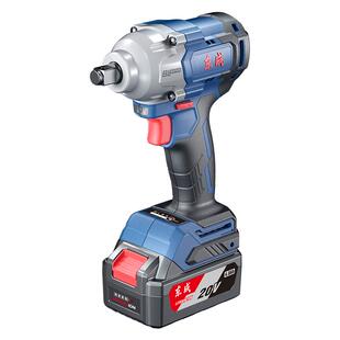 东成冲击扳手488N无刷汽修20V锂电池大扭力电板套筒充电电动扳手