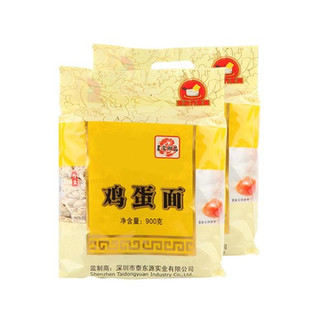 农家御品鸡蛋面 非油炸面饼车仔面全蛋面条方便面 耐煮不烂 2袋装