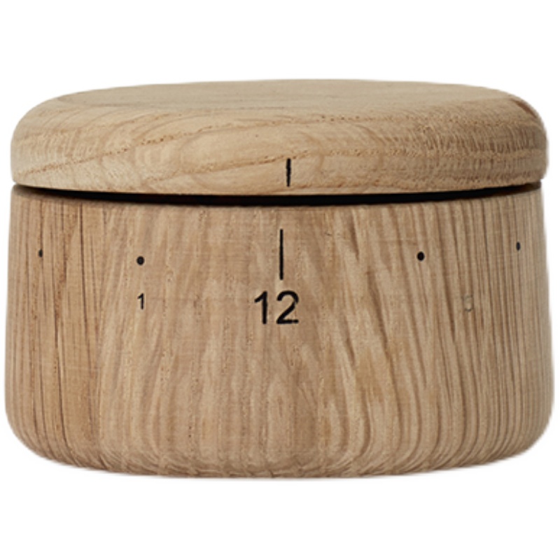 丹麦VIVA橡木饮茶计时器厨房定时器烘焙提醒器记时器家用倒计时器