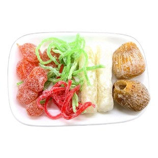 红绿丝香精老冰糖蜜枣金桔八宝饭原料冬瓜糖苏式绿豆汤材料组合