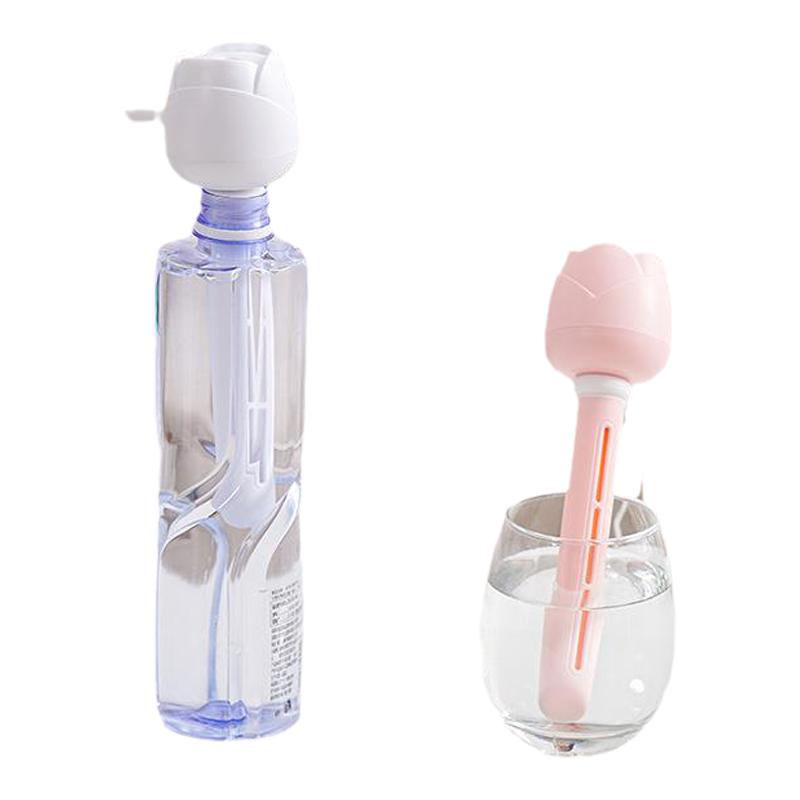 玫瑰花型加湿器水瓶通用密封不漏水 便携车载USB充电静音喷雾化器