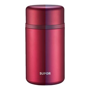 苏泊尔焖烧杯壶保温饭盒316不锈钢真空闷烧壶罐学生多功能焖粥1人