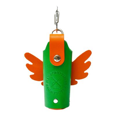 两针一线迷你香水口红化妆包挂件