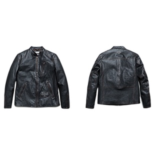 MCS源自万宝路茶芯马皮衣男装机车皮衣经典美式复古《毒液同款》