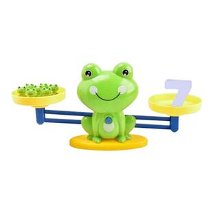 道中道优选青蛙天平秤儿童早教数学教具宝宝逻辑思维训练益智玩具