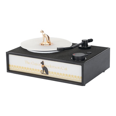 【2026新品】大英博物馆安德森猫香薰机仿黑胶蓝牙音响生日礼物