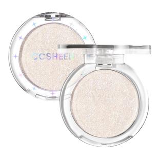 灵魂细闪~柚子小西白昼星光单色高光粉 提亮脸部泪沟高光生姜自然