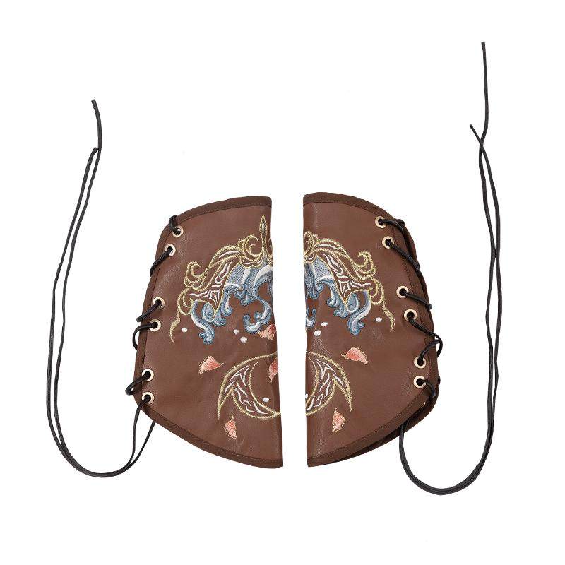 汉尚华莲琼琚汉服男女装配饰护腕中国风情侣款刺绣武侠-售完不补