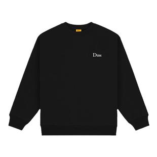 Dime MTL Classic Small Logo Crewneck美式加绒男女无帽圆领卫衣