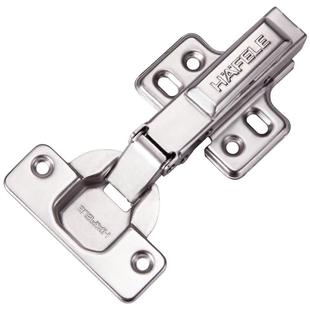 德国海福乐HAFELE家具通用橱柜门弹簧合页衣柜快装中弯折页铰链