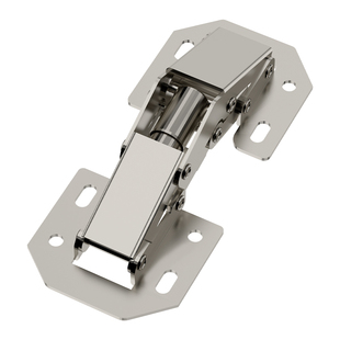 免开孔液压缓冲冷轧钢阻尼神器衣柜门橱柜门专用铰链弹簧合页