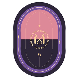 跳绳减震垫专业防滑静音跳操楼层隔音地垫子健身家用瑜伽舞蹈运动