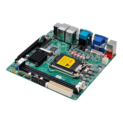 研域A110M迷你ITX一体机双网H110/6/7/8/9代ATX电脑工控主板10USB