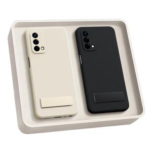 适用oppoA93手机壳A93s新款5G液态硅胶oppo保护套带支架935G黑色全包PEHM00防摔PFGM00男女软外壳后oppoPEHM