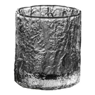 初雪日本冰川纹玻璃杯果汁饮料杯子啤酒杯男威士忌杯水杯梅酒杯子