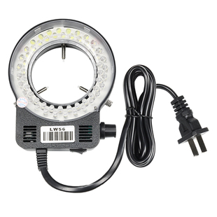 奥斯微AOSVI显微镜光源灯专用LED环形光源配件 亮度无极调节亮弱连续可调电子显微镜光源手机维修显微镜灯