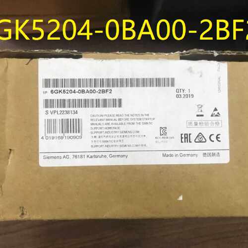 议价原装6GK5204-0BA00-2BF2西门子交换机1P6GK52040BA002BF2现货