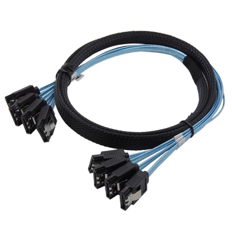 SATA3.0串口线6Gbps传输铝箔屏蔽
