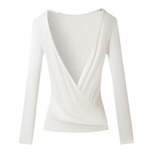 【宣美同款】原创交叉褶皱罩衫辣妹荆棘字母印花抹胸慵懒随意上衣