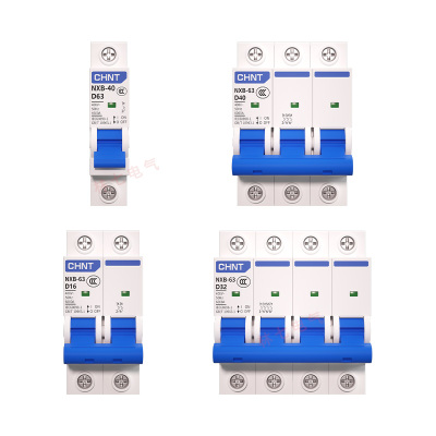 大电流小型断路器NXB-63动力D型