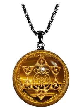 原创设计水晶吊坠珠珠宝项链原石