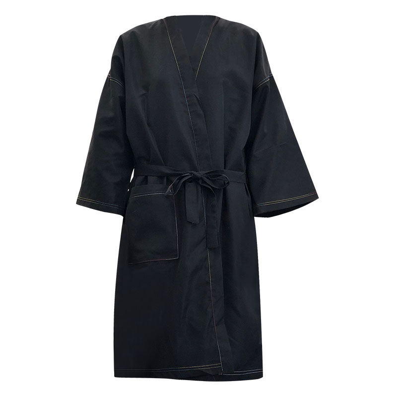 网红理发店客服发廊剪头发衣服客袍围裙美发工作服潮烫染发衣高档