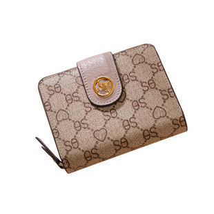 卡包钱包二合一女高级感钱包女士2025新款大容量多卡位爆款真皮短