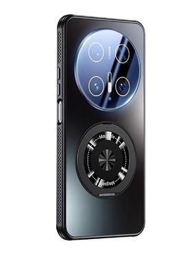 适用华为mate70pro手机壳80promax新款m60pro+保护套磨砂玻璃磁吸360度旋转支架镜头全包防摔优享版高级感air