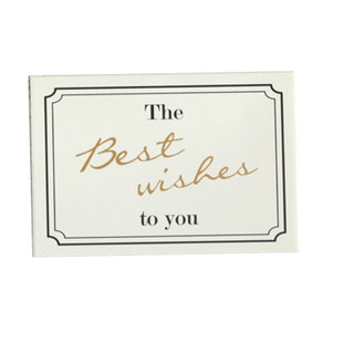 韩国创意鲜花生日感谢卡商务祝福小卡片感恩教师节烫金烘焙贺卡