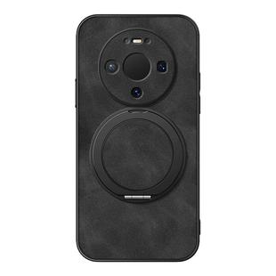 适用华为Mate80pro手机壳mate70/mate60/50保护套mete30磁吸支架mata20鼎桥40e新款pro+羊巴皮纯色男女款