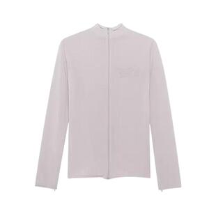 IMMI设计师品牌 超细羊绒LOGO提花拉链毛衣开衫  300124