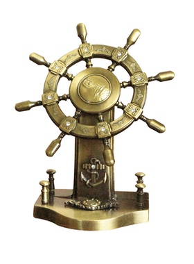 金属办公室桌面开业礼品领航舵