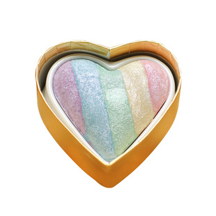 英国make up revolution彩虹独角兽高光爱心形眼影腮红裸妆胭脂