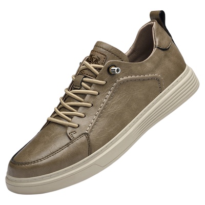 公牛争霸正品休闲鞋真皮男板鞋子