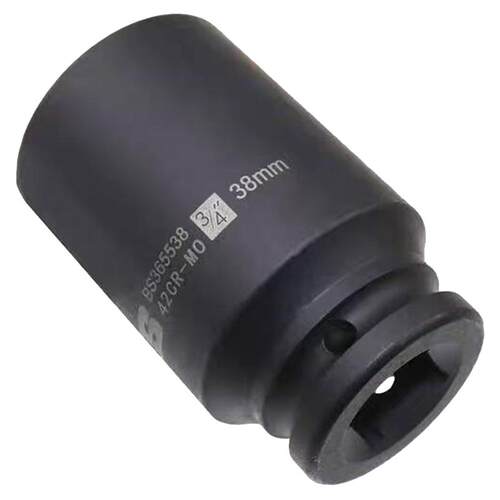 波斯3/4寸气动套筒头19mm重型风炮加长套筒外六角配件风动17-55mm